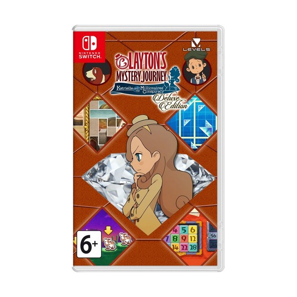 Игра для приставки Nintendo Layton's Mystery Journey: Katrielle and the Millionaires' Conspiracy Deluxe Edition, английская версия Switch