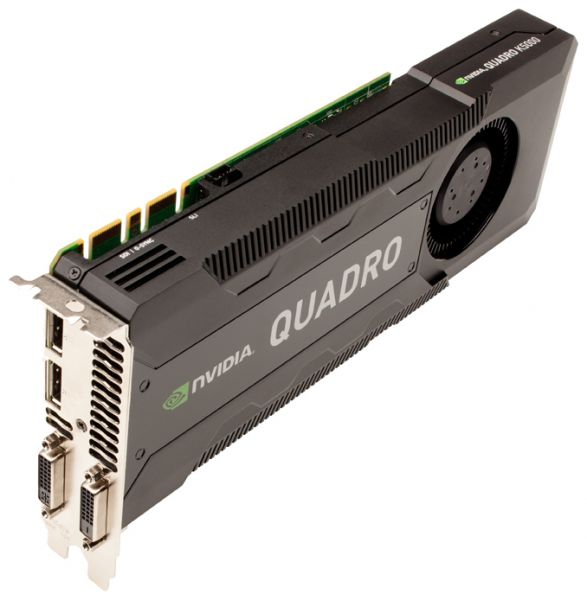 Видеокарта PNY Quadro K5000 PCI-E 2.0 4096Mb 256 bit 2xDVI